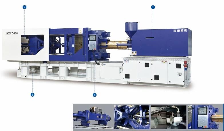 Good Quality Plastic Injection Machine Hxyd700/Hybrid Plastic Injection Molding Machine