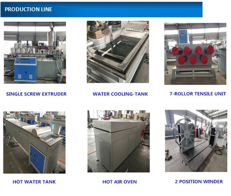 Eco-Friendly Plastic Extruder Machine Manufacturer Pet PP Broom/Brush Filament/Fiber Drawing Making Machine