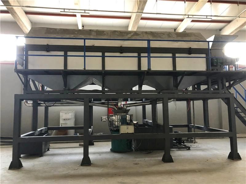 500kg/hr Waste PET Plastic Bottle Crushing Recycling Drying Production Line