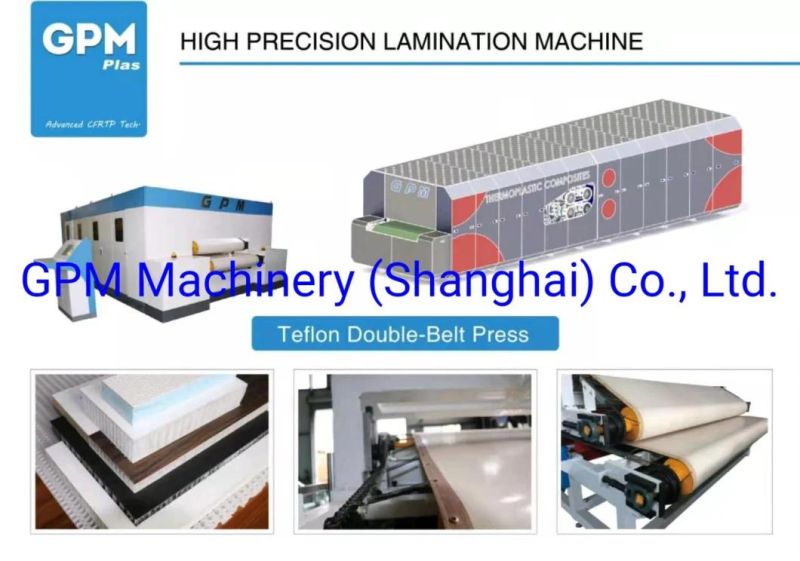 Machinery for Continuous Laminating Process of Thermoplastic Composite Panel or PP Honeycomb Sandwich Panel