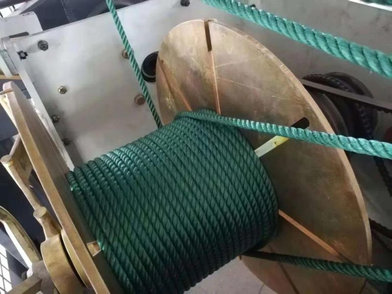 Haidai Intelligent PP Plastic Nylon Twisted 3 Strand Rope Making Machine