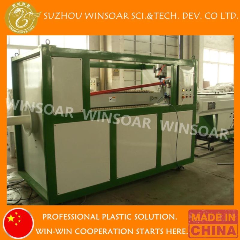 Plastic PVC/CPVC/UPVC Water& Electric Conduit Pipe/Tube (extruder, haul off, cutting winding, belling) Extrusion/Extruding Making Production Line Machine