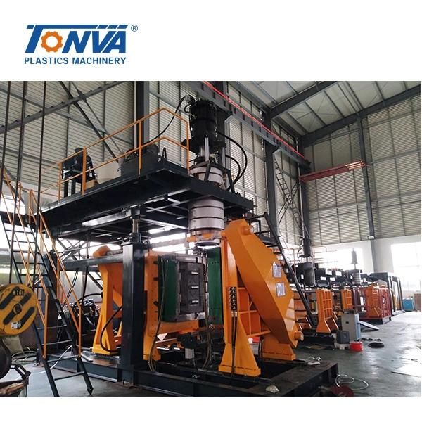 Plastic Roadblock Barricade Extrusion Blow Molding Machine Manufacturer Tonva