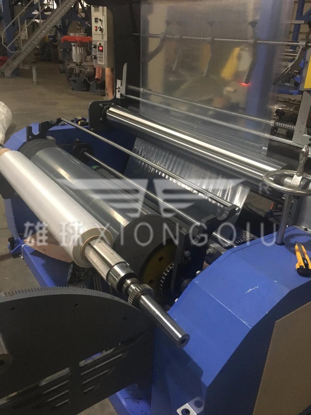 Xiongqiu High Speed 1300mm ABC Three Layer Co-Extrusion HDPE LDPE LLDPE Film Blowing Machine