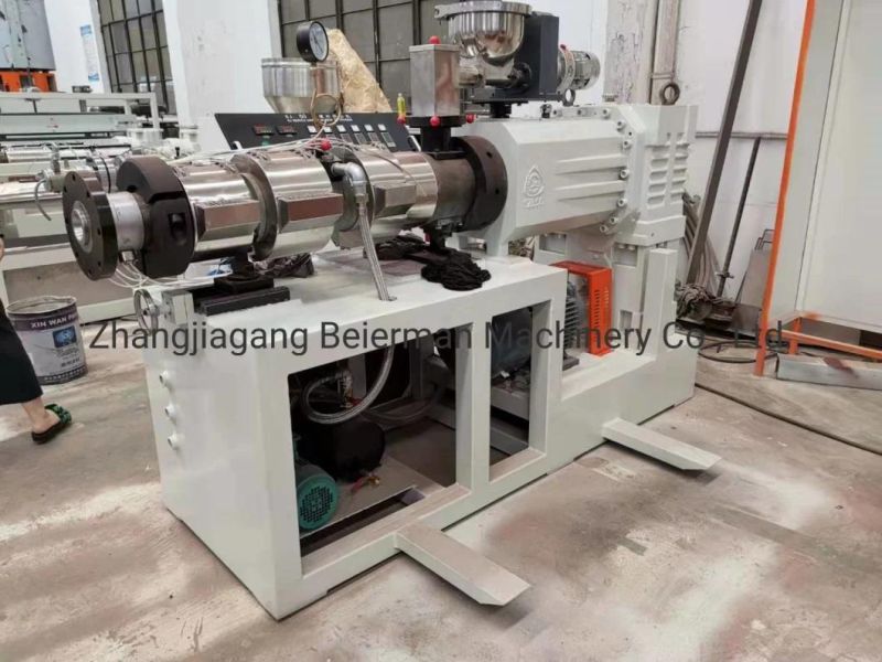 55kw Siemens Motor PVC 160-400mm Water Supply Pipe /Sewage Pipe /Electrical Conduit Sjsz80/156 Model Conical Double Screw Extruder for Sale