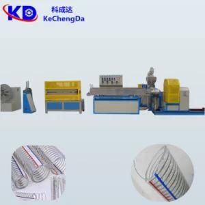 High Speed PVC Steel Wire Strengthen Hose Pipe Extruder Production Line