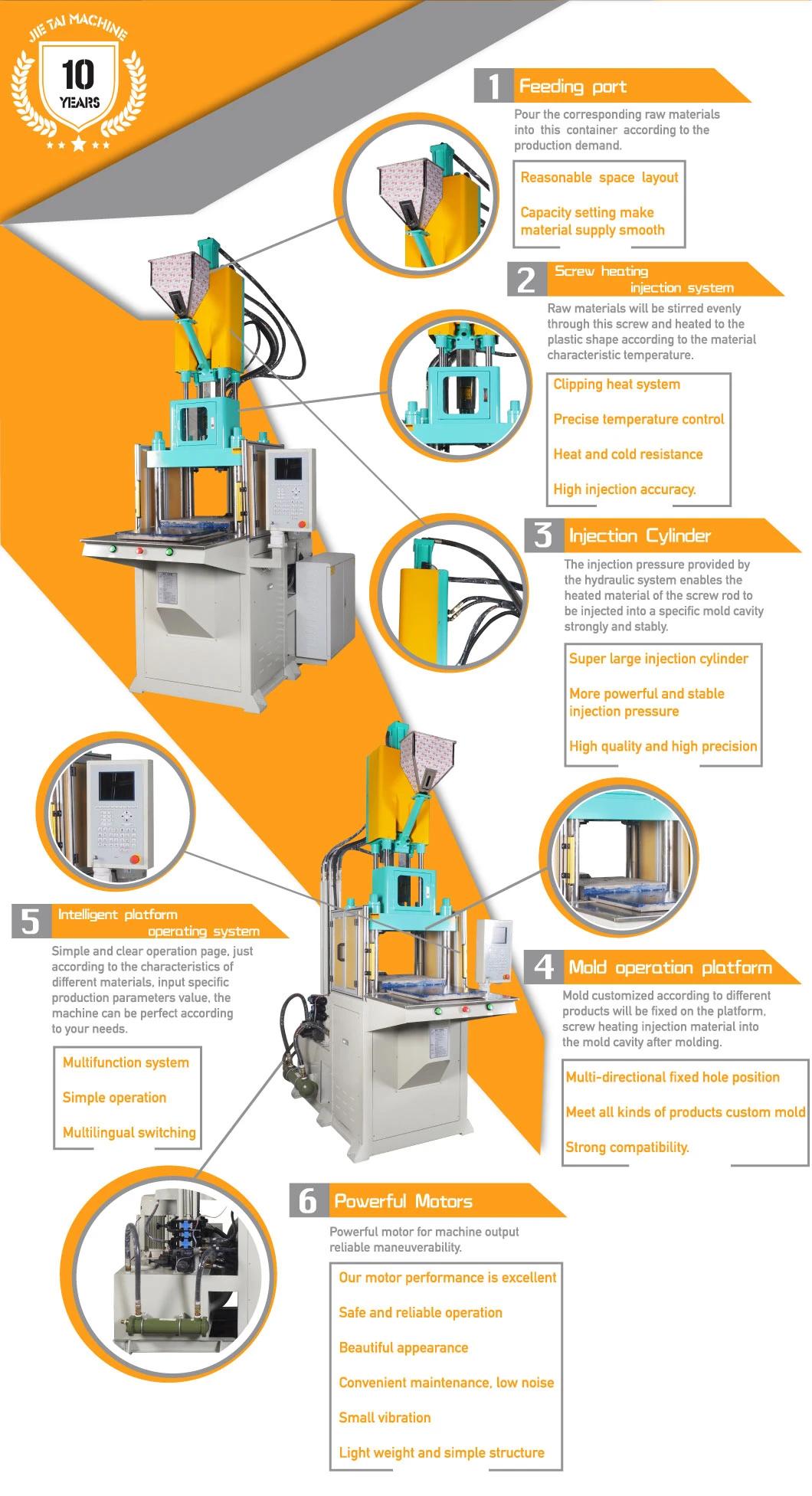 Chinese Manufacturer Four Column Vertical Injection Machine for Making Golf Ball