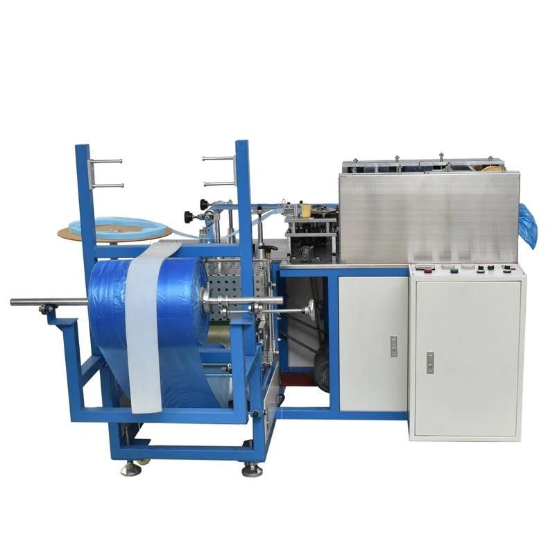 China Supplier HDPE LDPE Plastic Shoe Cover Making Machine