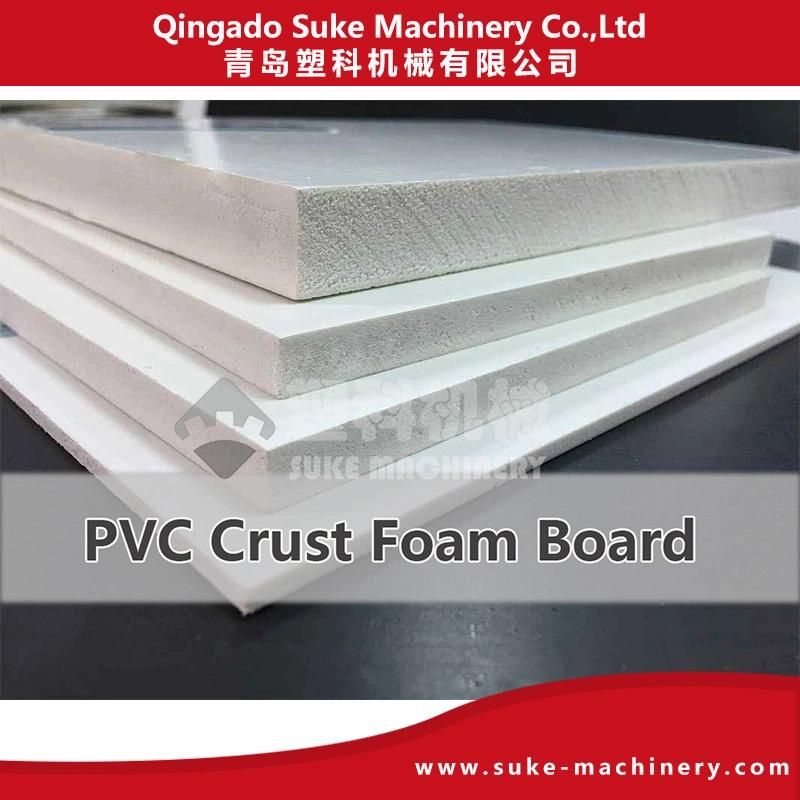 Plastic PVC Foam Board Crust Skinning Freedom Celuka Expanded Forex Foamex Board Extrusion Making Machine