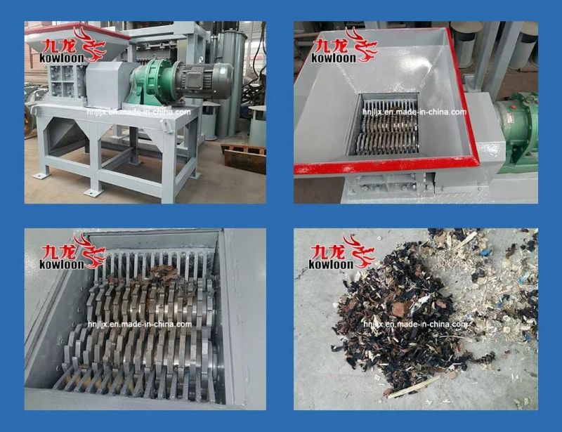 Two Tons Per Hour Small Capacity Mini Shredder Machine