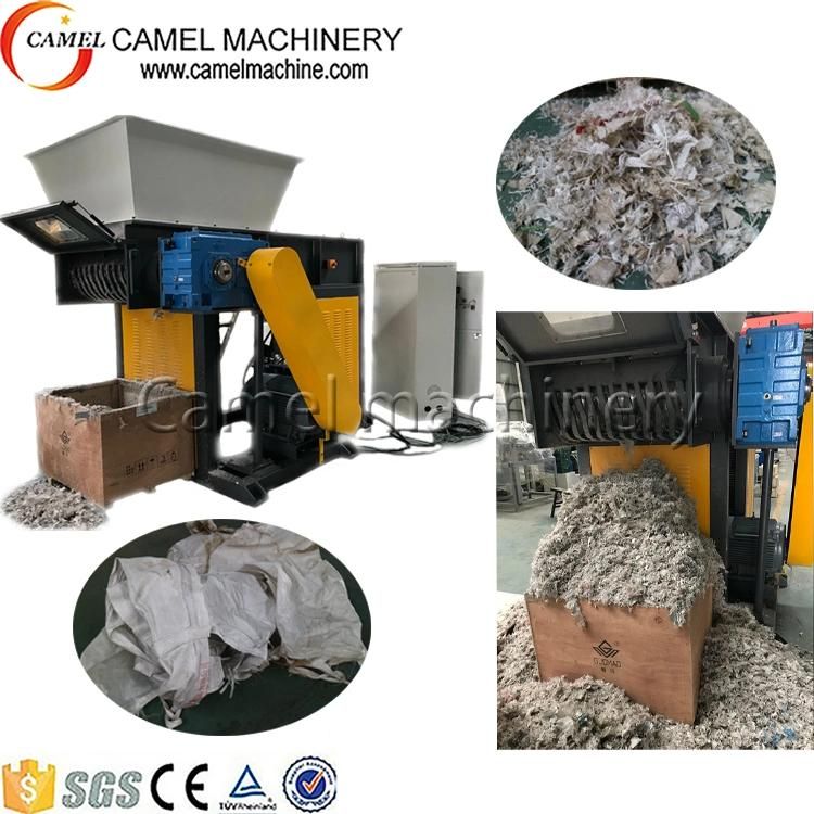 Waste Plastic Shredder Shredding Crusher Recycling Machine