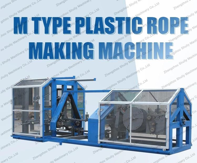 4 Strands High Efficiency PP Rope Twisting Plastic Rope Making Machine