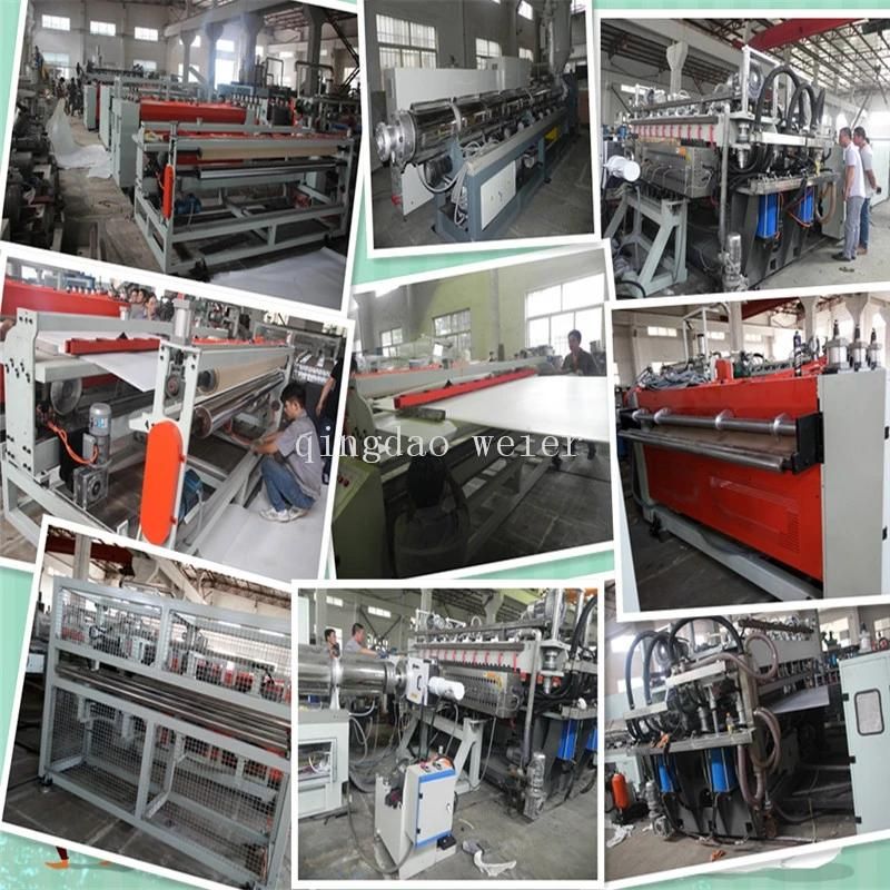 PP PE Profile Sheets Hollow Grid Board Extrusion Line