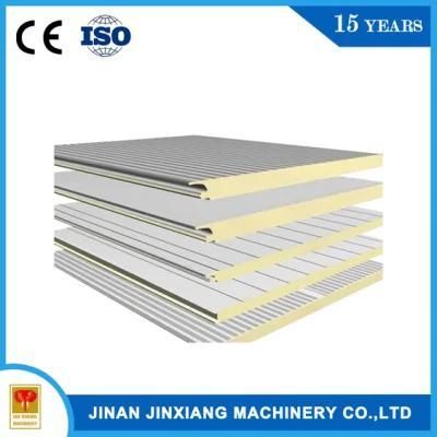 Flexible Facing / 2-8m/H / 20-120mm / PU Sandwich Panel Line