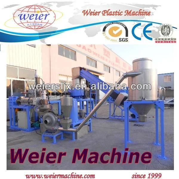 Hot Sale PP PE HDPE Plastic Waste Film Woven Bags Recycling Pelletizing Production Extrusion Line