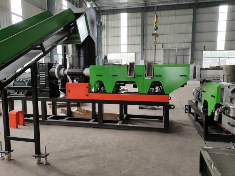 Waste Plastic Recycling Machine PP PE Strand Granulating Pelletizing Machine Pellet Making Machine