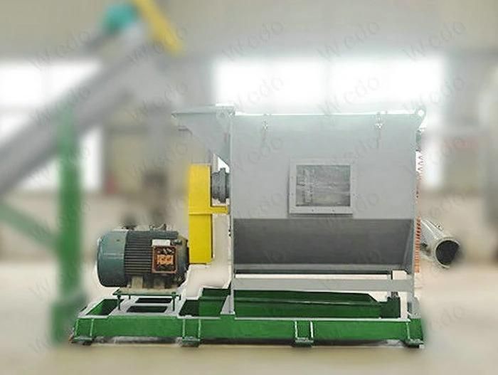 2022 Plastic Waste HDPE Bottle Flakes Pelletizing Recycling Wachine Machine
