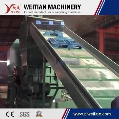 Plastic Recycling Shredder Waste Plastic Tray Crusher &amp; Pallet Crushing Crusher