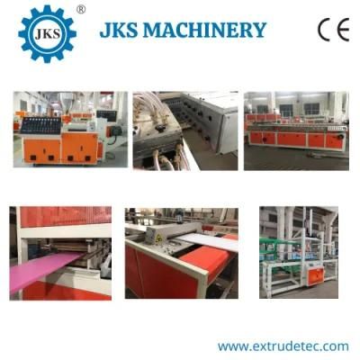 PVC Ceiling Plate Plastic Panel Board Sheet Extrusion Machine Line