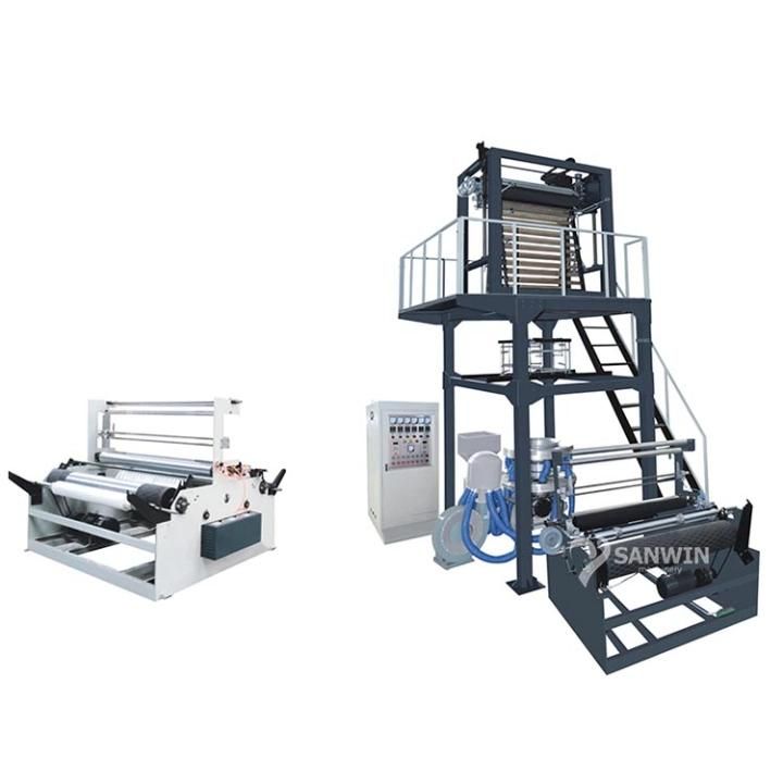 High Speed ABA PE Film Blowing Machine