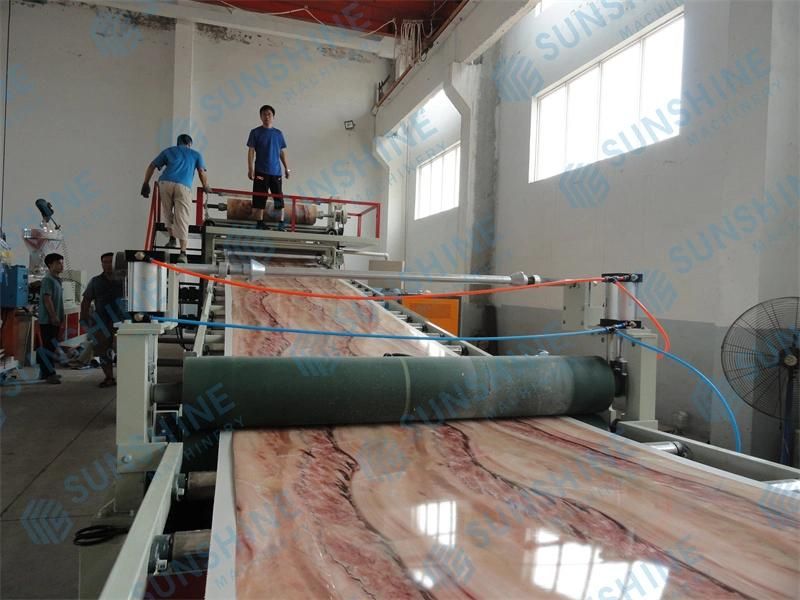 Imitation PVC Artificial Marble Board Equipment