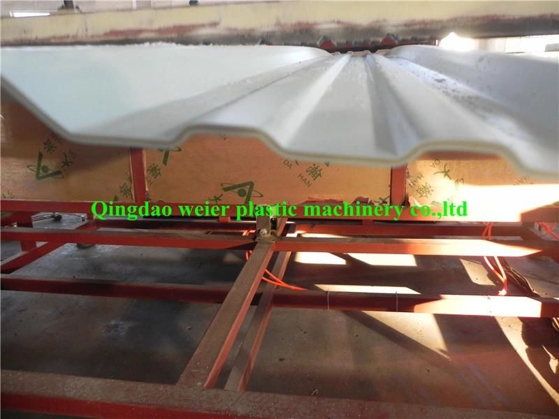 PVC Trapezoid Roofing Tile Machine
