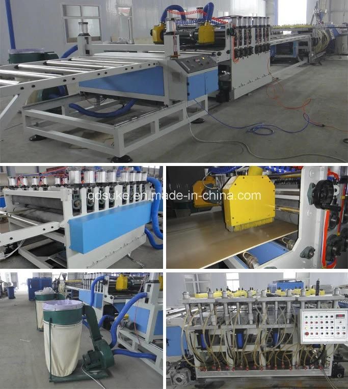 PVC Crust Foam Board Extrusion Making Extruder Machine (SJSZ80X156)