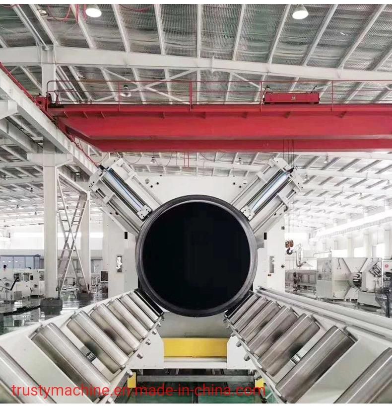 Large Diameter (630-1200mm) Plastic HDPE&PE Water/Gas Supply Pipe Machine