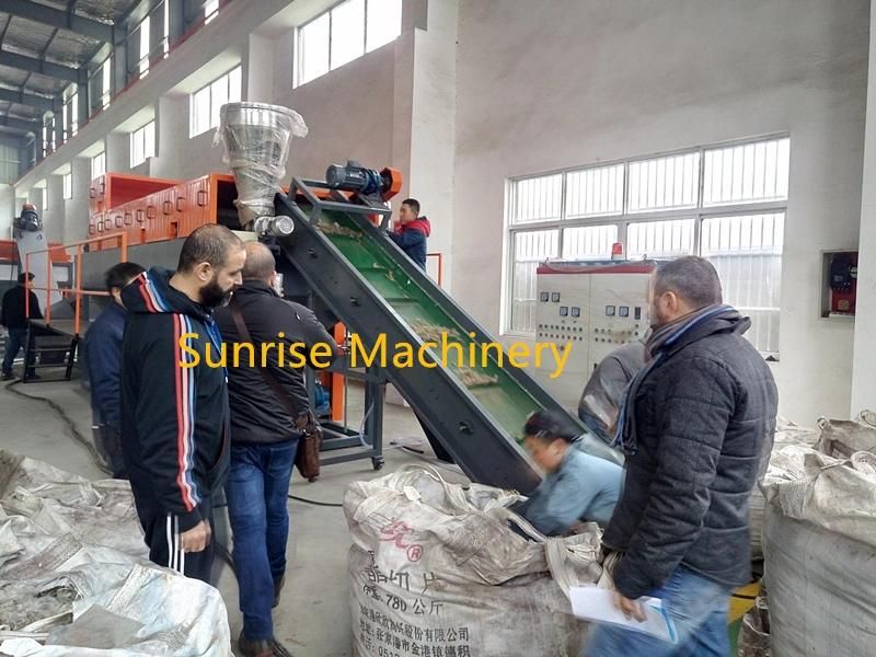 Stainless Steel Waste Plastic LDPE PE PP Film Washing Line