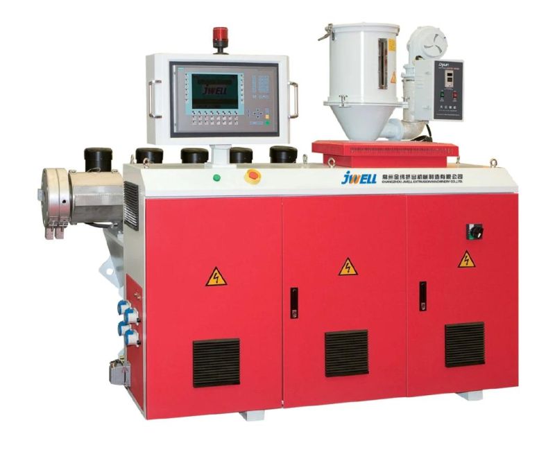 Jwell PVC Pipe/Profile/Compounding Conical Twin Screw Extruder