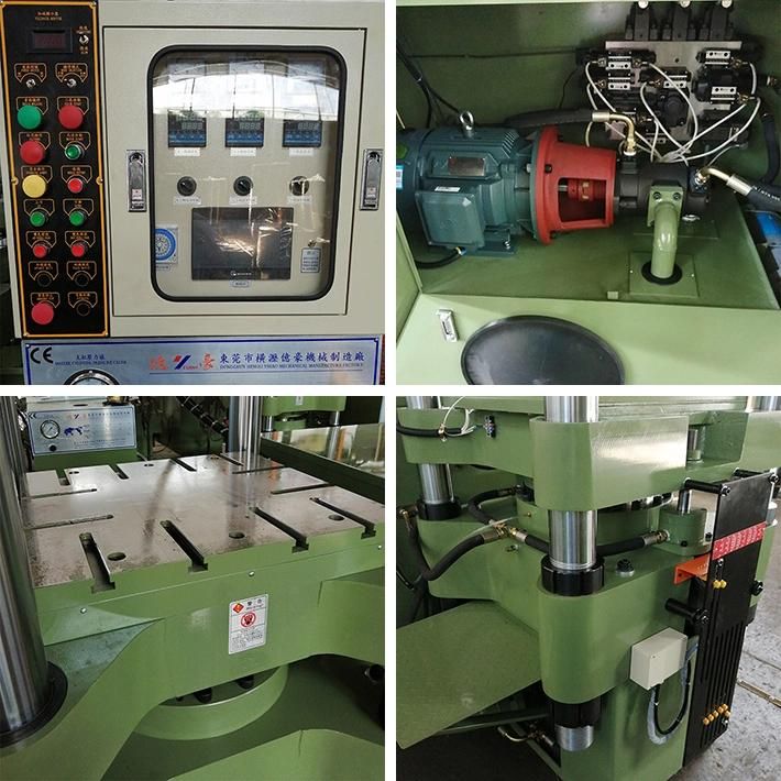 200t Automatic Double Color Bamboo Fiber Compression Molding Machine