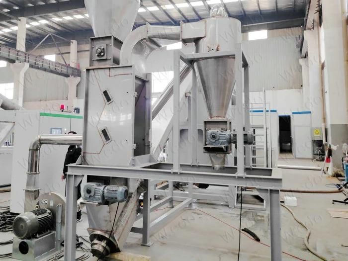 Pet Recycling Zig Zag Air Sifter Separator Machine