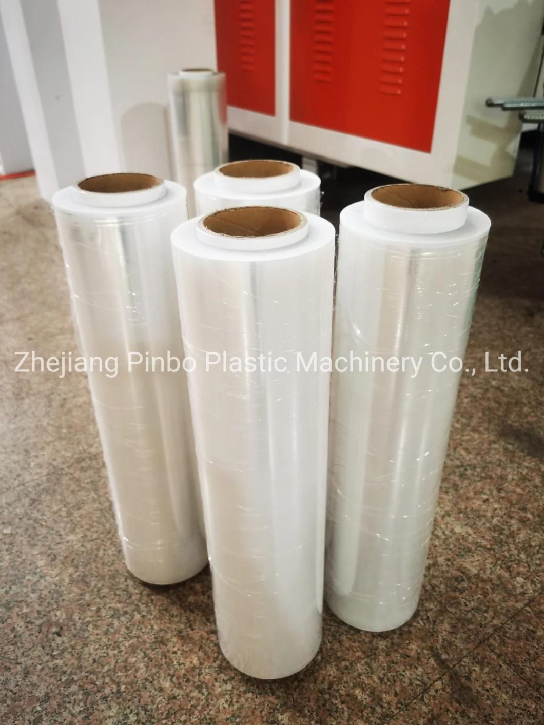 LLDPE LDPE Three Layer /Five Layer Plastic Co-Extrusion Cast Cling Stretch Film Making Machine Extruder for Packaging Wrapping and Food