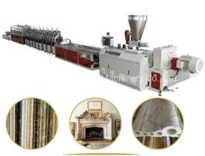 PVC Artificial Marble Stone Profile Production Line/PVC Artificial Marble Stone Machine