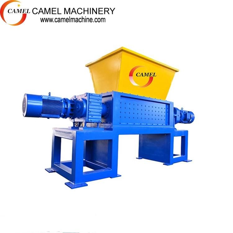 Cardboard Plastic Double Shaft Shredder Machine