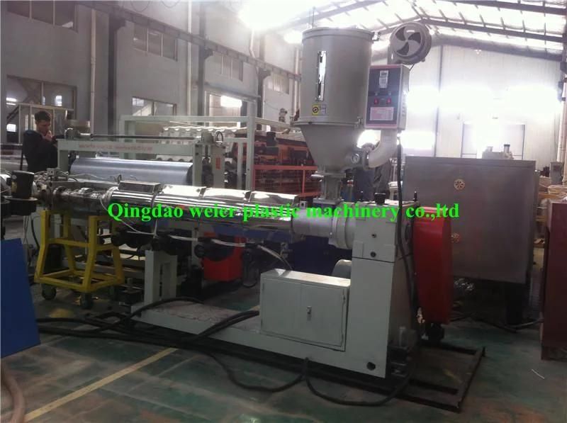 880mm Width PVC Glazed Roofing Sheet Extrusion Line with 10 Years Factory