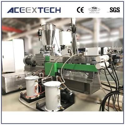 Plastic Recycling Extruder Pet PC PVC PE PP Granules Making Machine