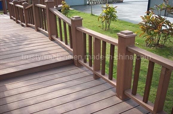 PE WPC Decking Fencing Wall Cladding Benches Beam Pergola Production Line