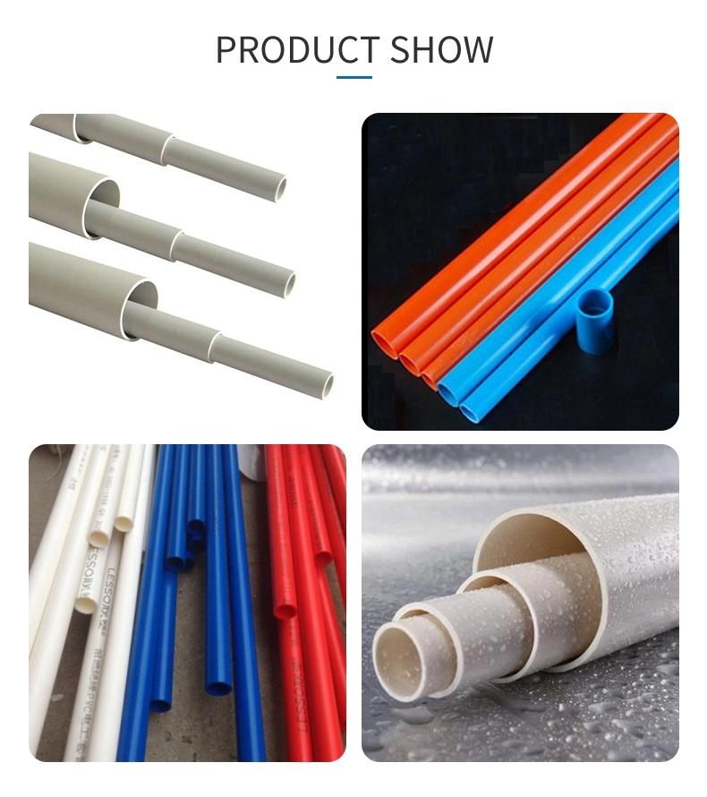 PVC Two Cavities Conduit Pipe Extrusion Line