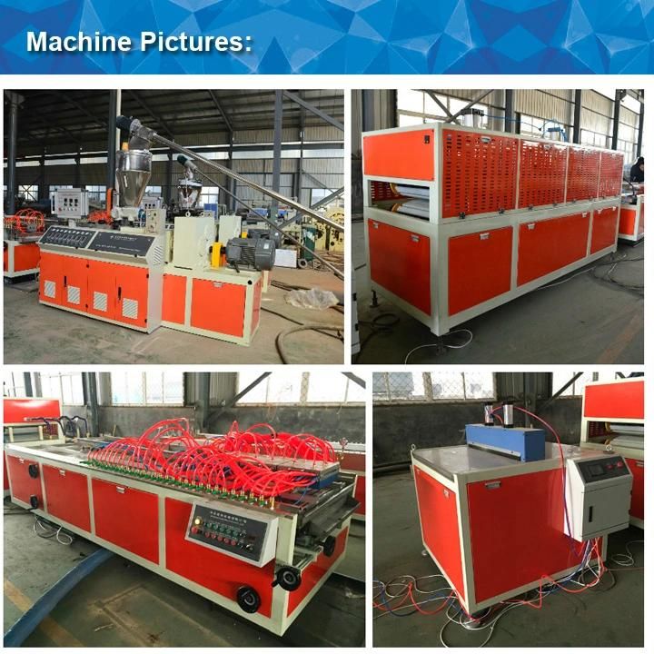 PVC Window Door Profile Extrusion Making Machine (SJSZ65X132)