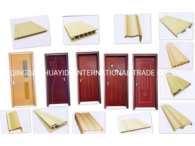 High Standard PVC WPC Hollow Door Panel Production Line