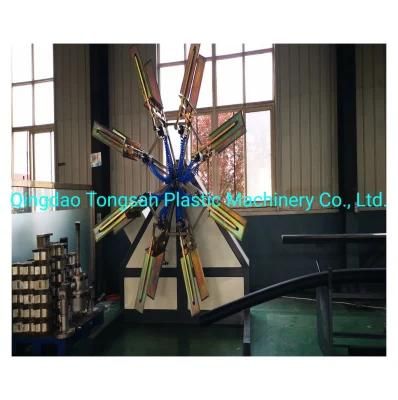 HDPE Dwc Double Wall Corrugated Pipe 35mm-250mm Plastic Extruder Machine