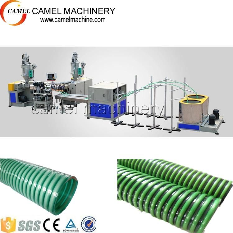 Soft PVC Spiral Reinforced PVC Suction Hose Machine