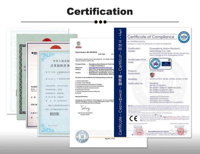 High Precision Stainless Steel Free Fall Metal Detect Separator