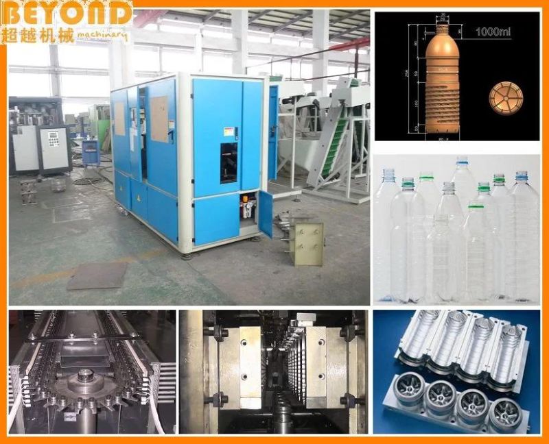 Fully Automatic Plastic Pet Plastic Bottle Stretch Blow Molding Making Machine Line High Quality