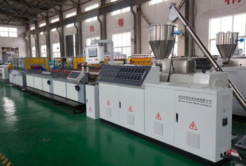 Co-Extrusion PE/PP Wood-Plastic Profile Making Machine/WPC Composite Profiles Extrusion Machine