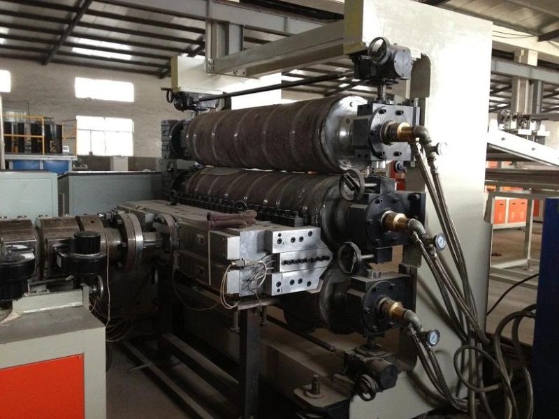 PVC Plastic Plate Sheet Extruder Machine Extrusion Line