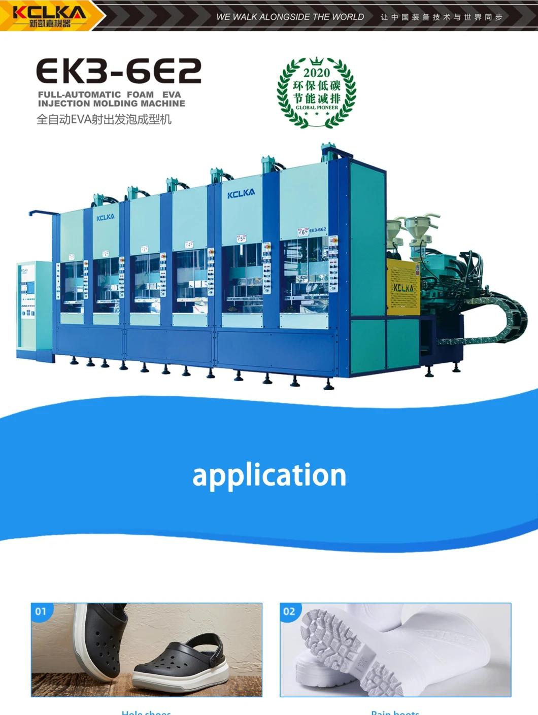 Brand New Single Color EVA Slipper Injection Machine with Servo