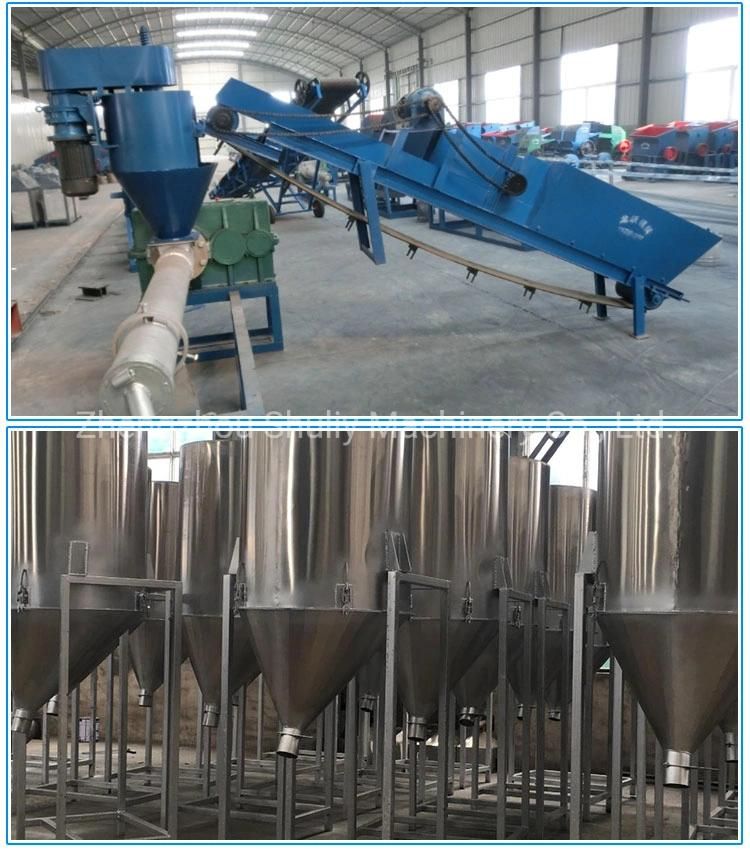 Plastic Granulator Machine Recycling Granules Making Plant Safety Stable Recycling Granulating Line