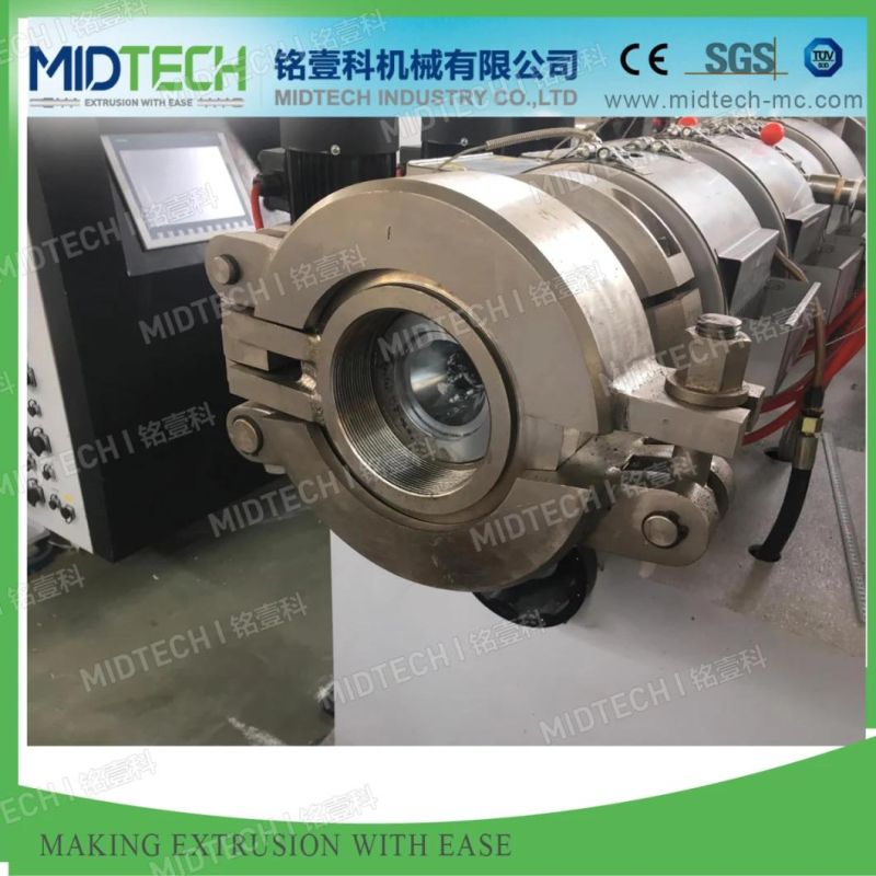 Plastic PVC/UPVC 6 Cavities Corner Bead Profile Extrusion and Automatic Punching Extrusion Extrusion/Extruder Making Machinery
